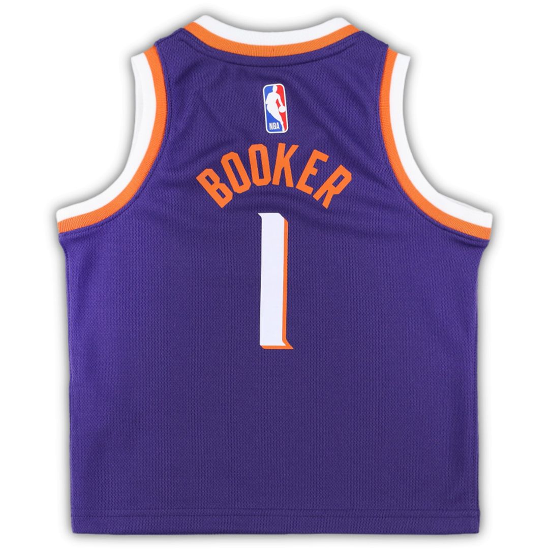 Devin Booker Phoenix Suns Nike Toddler Swingman Player Jersey - Icon Edition - Purple Official NBA Team Apparel Basketball Fan Gear