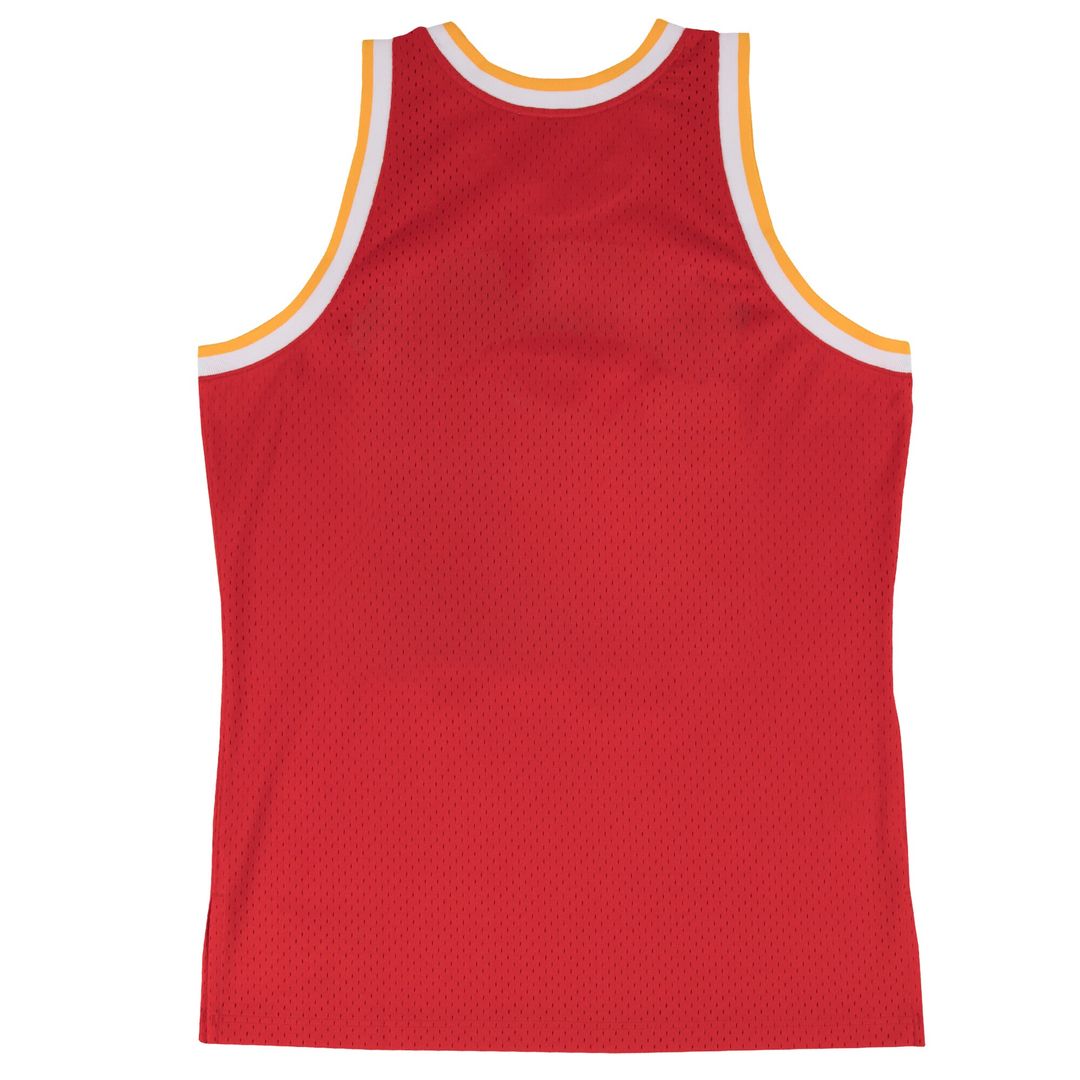 Houston Rockets Mitchell & Ness 1996-97 Hardwood Classics Swingman Jersey - Red Official NBA Team Apparel Basketball Fan Gear
