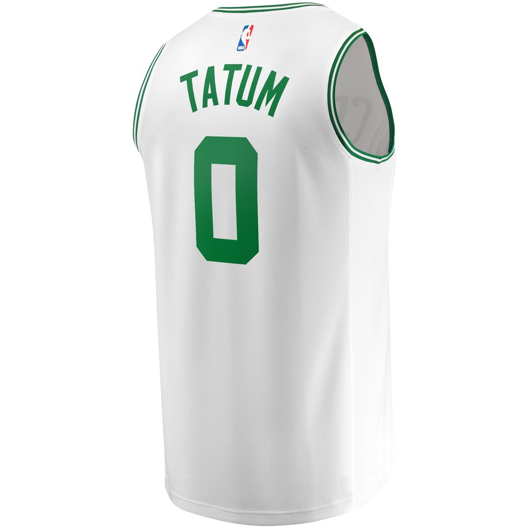 Jayson Tatum Boston Celtics Fanatics Fast Break Replica Away Jersey White - Association Edition Official NBA Team Apparel Basketball Fan Gear