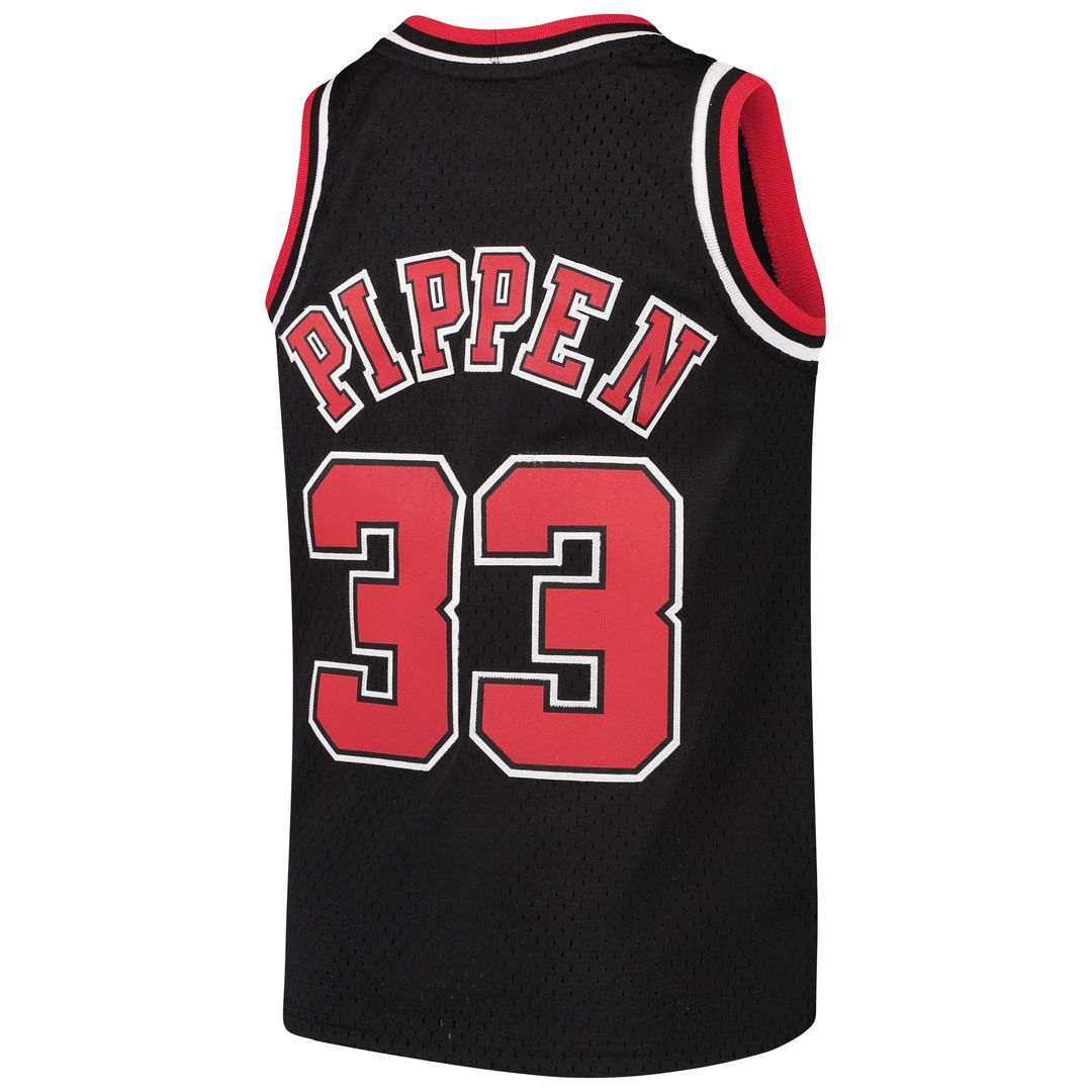 Scottie Pippen Chicago Bulls Mitchell & Ness Youth 1997-98 Hardwood Classics Swingman Jersey - Red Official NBA Team Apparel Basketball Fan Gear