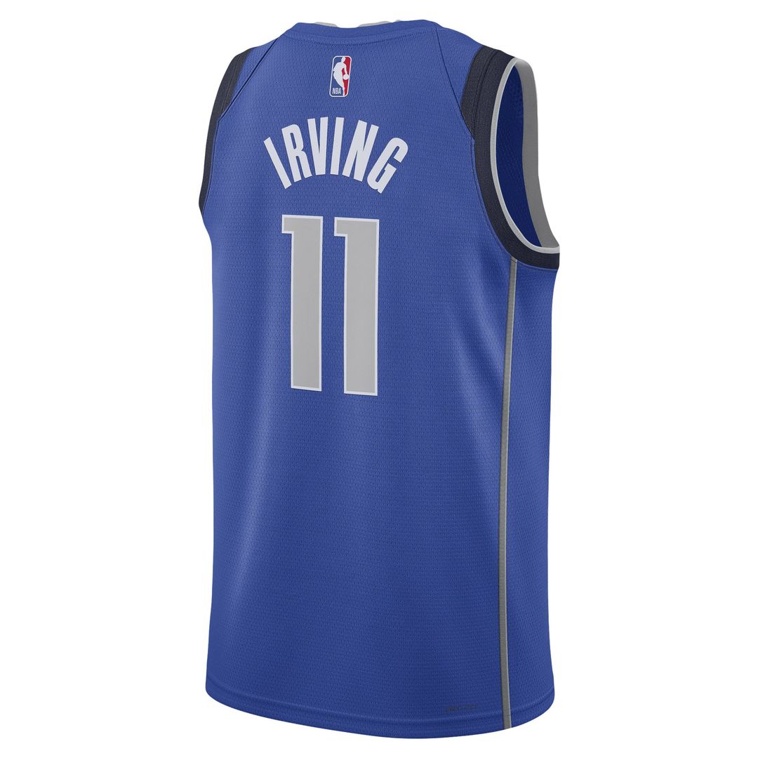 Kyrie Irving Dallas Mavericks Nike Unisex Swingman Jersey - Icon Edition - Blue Official NBA Team Apparel Basketball Fan Gear