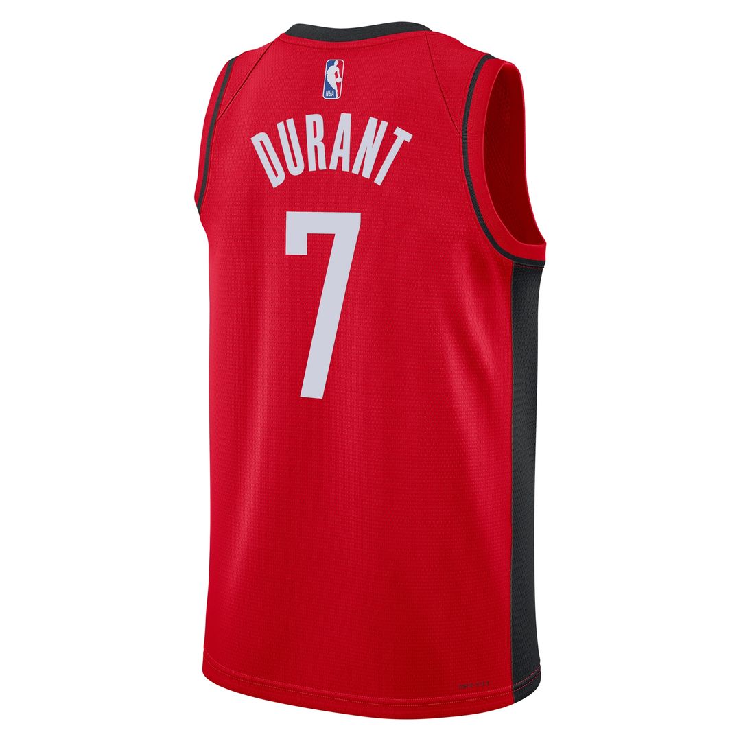 Kevin Durant Houston Rockets Nike Unisex Swingman Player Jersey - Icon Edition - Red Official NBA Team Apparel Basketball Fan Gear