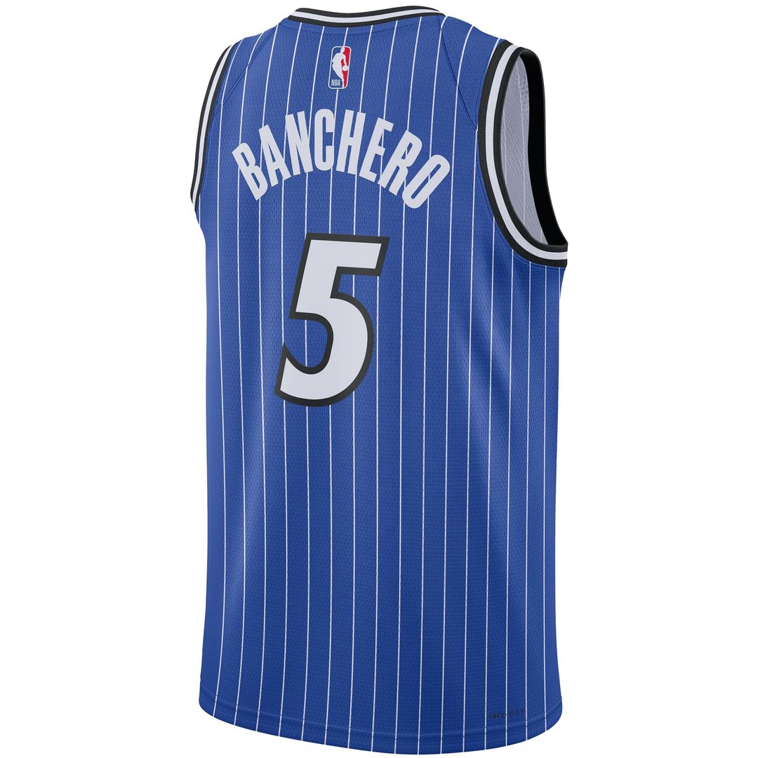 Paolo Banchero Orlando Magic Nike Unisex Swingman Player Jersey - Icon Edition - Blue Official NBA Team Apparel Basketball Fan Gear