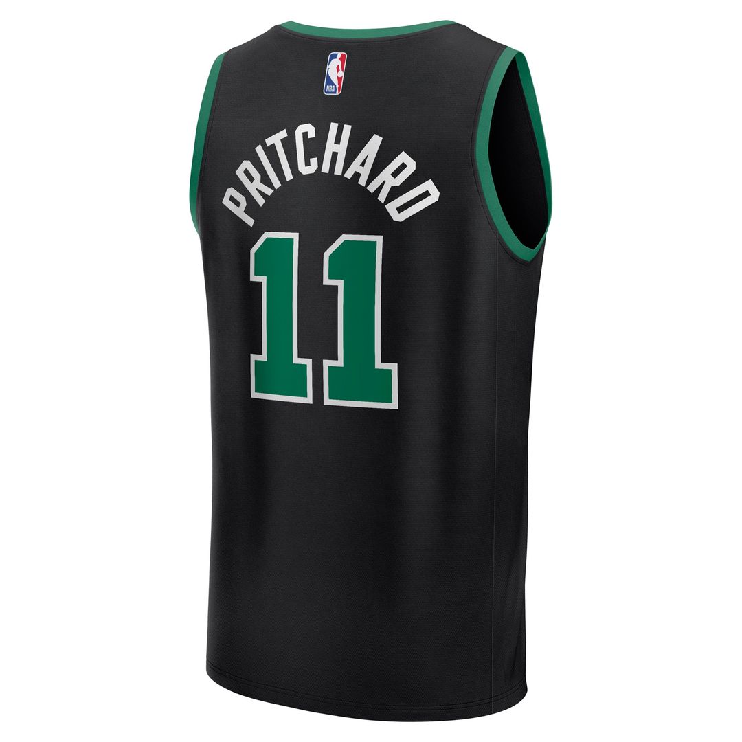 Payton Pritchard Boston Celtics Fanatics Fast Break Replica Player Jersey - Statement Edition - Black Official NBA Team Apparel Basketball Fan Gear