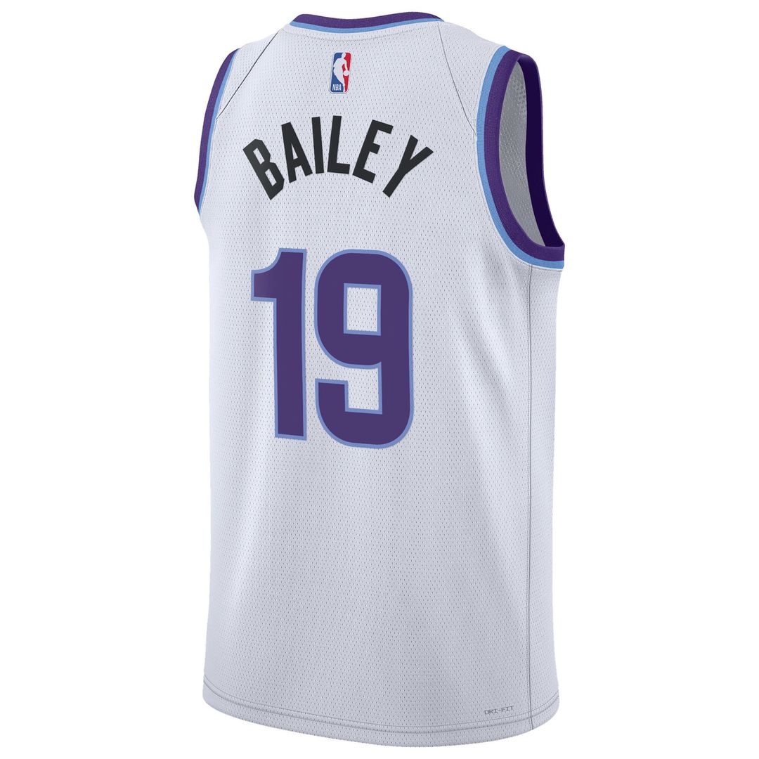 Ace Bailey Utah Jazz Nike Unisex Swingman Jersey - Association Edition - White Official NBA Team Apparel Basketball Fan Gear