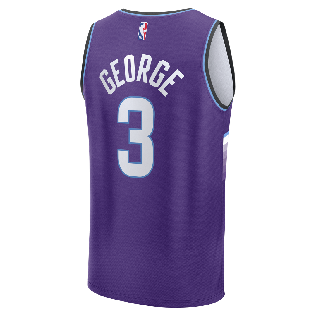 Keyonte George Utah Jazz Fanatics Fast Break Replica Jersey - Purple - Icon Edition Official NBA Team Apparel Basketball Fan Gear