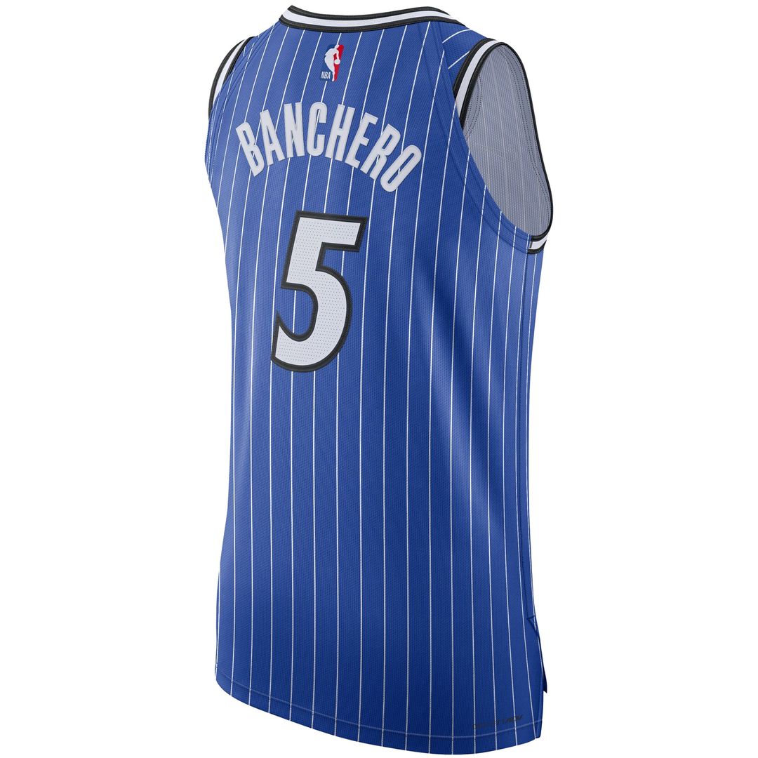 Paolo Banchero Orlando Magic Nike Authentic Player Jersey - Icon Edition - Blue Official NBA Team Apparel Basketball Fan Gear