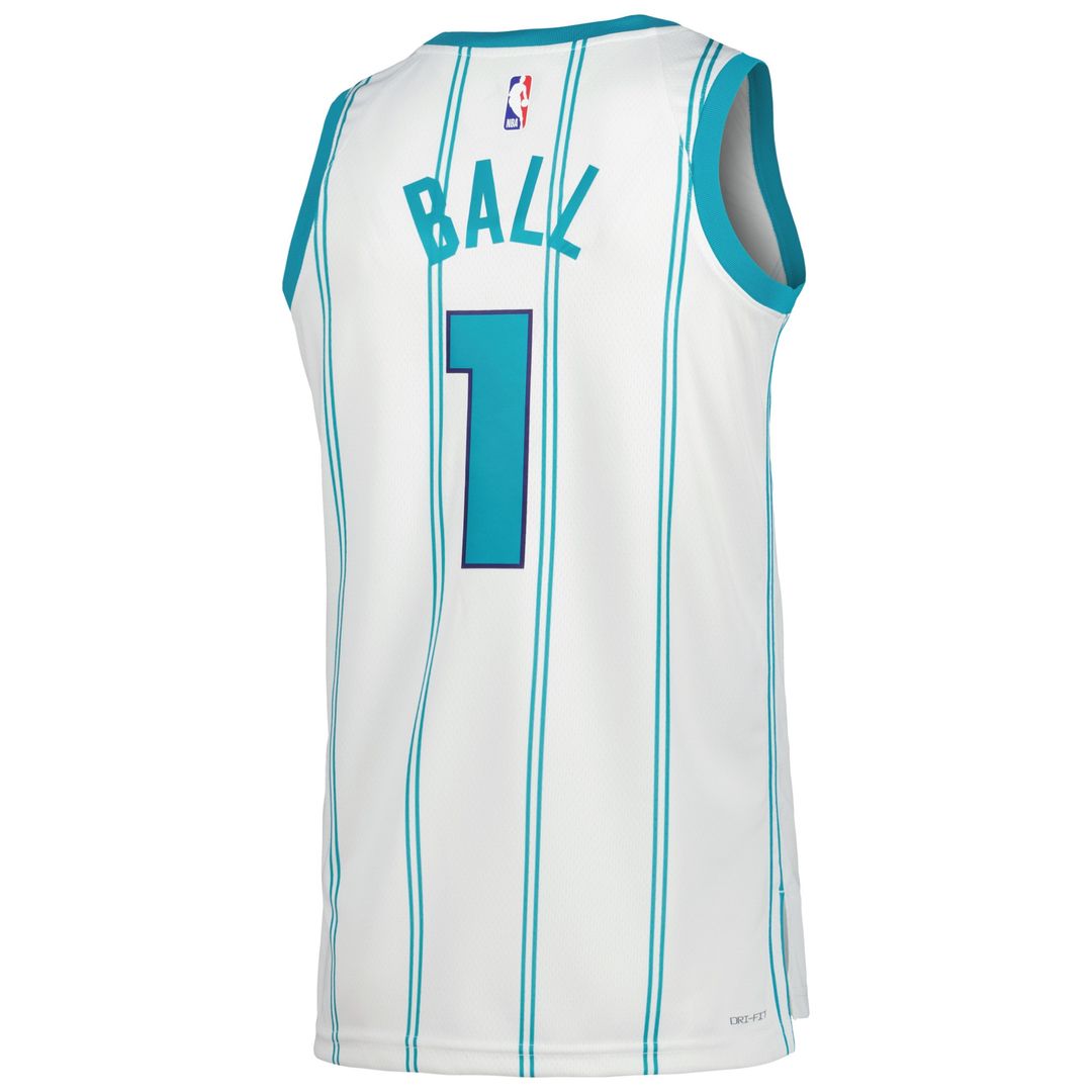 LaMelo Ball Charlotte Hornets Jordan Brand Unisex Swingman Jersey - Icon Edition - Teal Official NBA Team Apparel Basketball Fan Gear