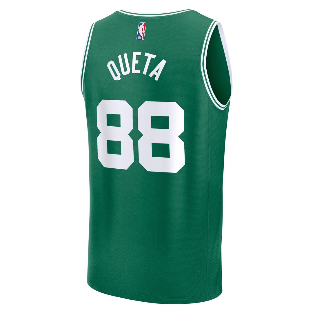 Neemias Queta Boston Celtics Fanatics Fast Break Replica Player Jersey - Icon Edition - Kelly Green Official NBA Team Apparel Basketball Fan Gear