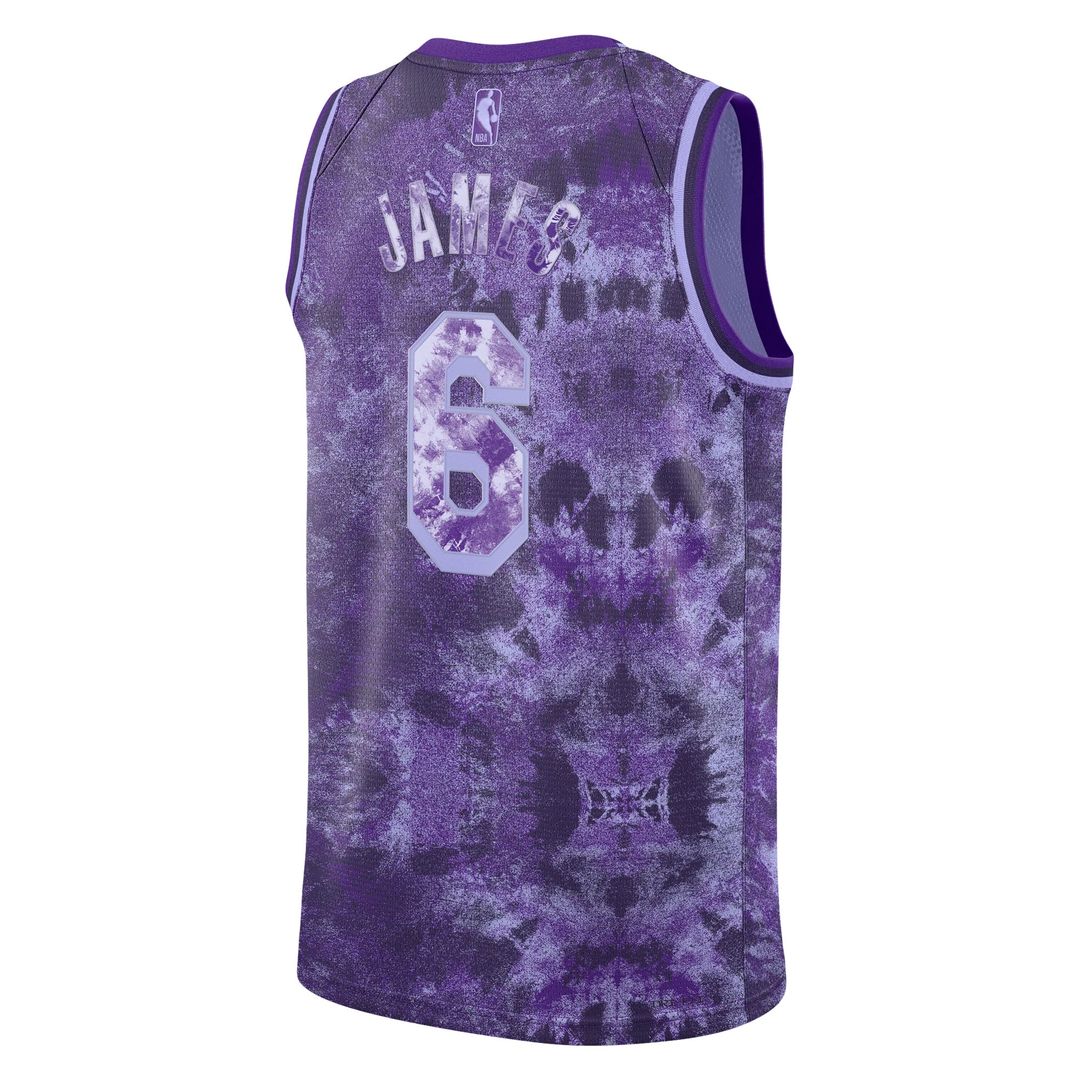 LeBron James Los Angeles Lakers Nike Unisex Select Series Swingman Jersey - Purple Official NBA Team Apparel Basketball Fan Gear