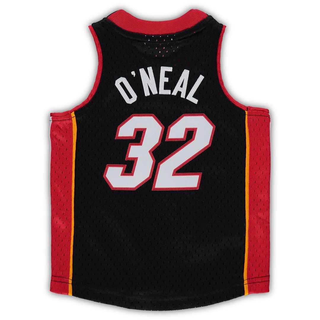 Shaquille O'Neal Miami Heat Mitchell & Ness Infant 2005/06 Hardwood Classics Retired Player Jersey - Black Official NBA Team Apparel Basketball Fan Ge