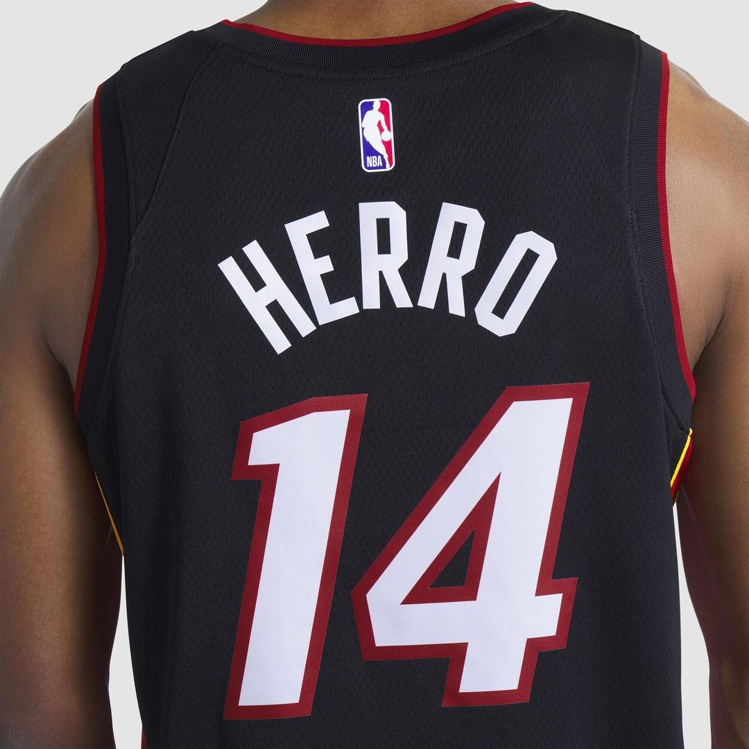 Tyler Herro Miami Heat Nike Unisex Swingman Jersey - Icon Edition - Black Official NBA Team Apparel Basketball Fan Gear