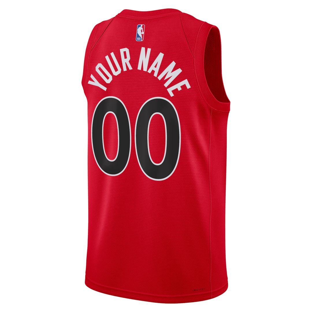 Toronto Raptors Nike Unisex Swingman Custom Jersey White - Association Edition Official NBA Team Apparel Basketball Fan Gear