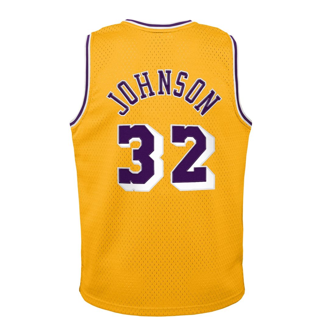 Magic Johnson Los Angeles Lakers Toddler 1984/85 Swingman Jersey - Gold Official NBA Team Apparel Basketball Fan Gear