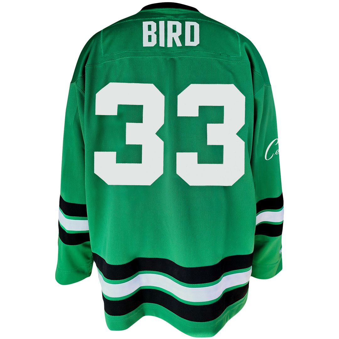 Larry Bird Boston Celtics Mitchell & Ness Big & Tall NBA Hockey Jersey - Kelly Green Official NBA Team Apparel Basketball Fan Gear