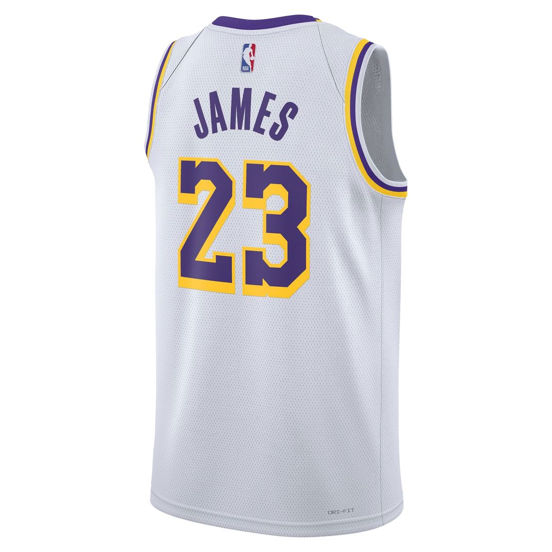 LeBron James Los Angeles Lakers Nike Unisex Swingman Jersey - Icon Edition - Gold Official NBA Team Apparel Basketball Fan Gear
