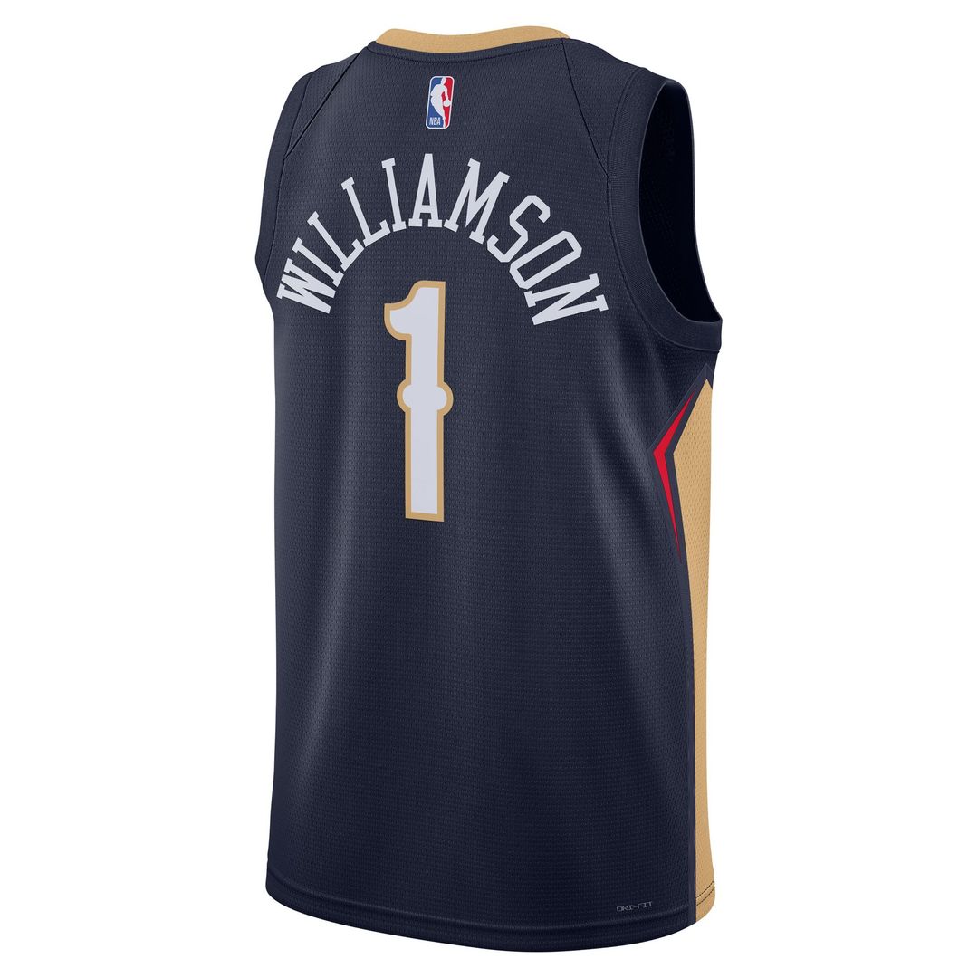 Zion Williamson New Orleans Pelicans Nike Unisex Swingman Jersey - Association Edition - White Official NBA Team Apparel Basketball Fan Gear