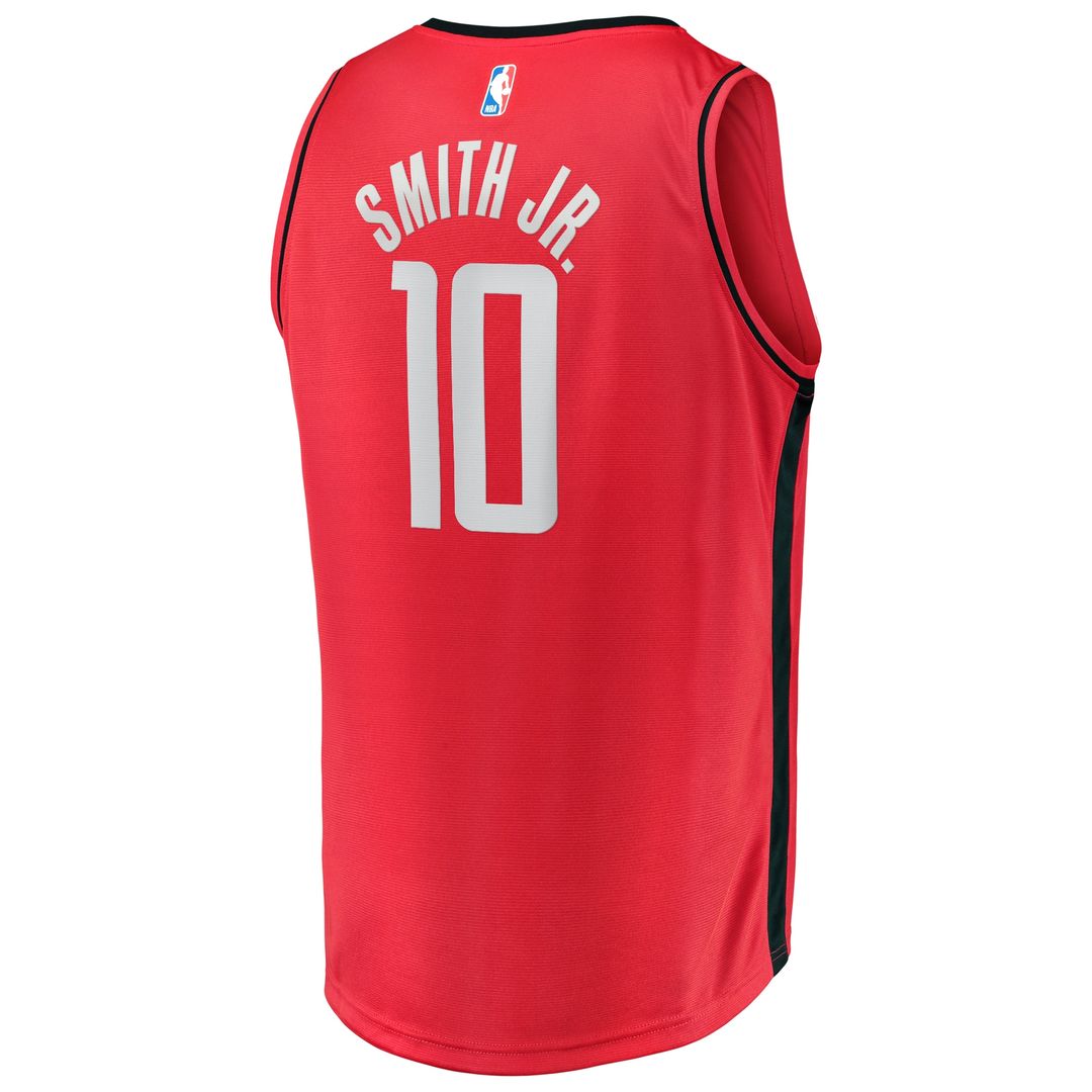 Jabari Smith Jr. Houston Rockets Fanatics Fast Break Replica Player Jersey - Icon Edition - Red Official NBA Team Apparel Basketball Fan Gear