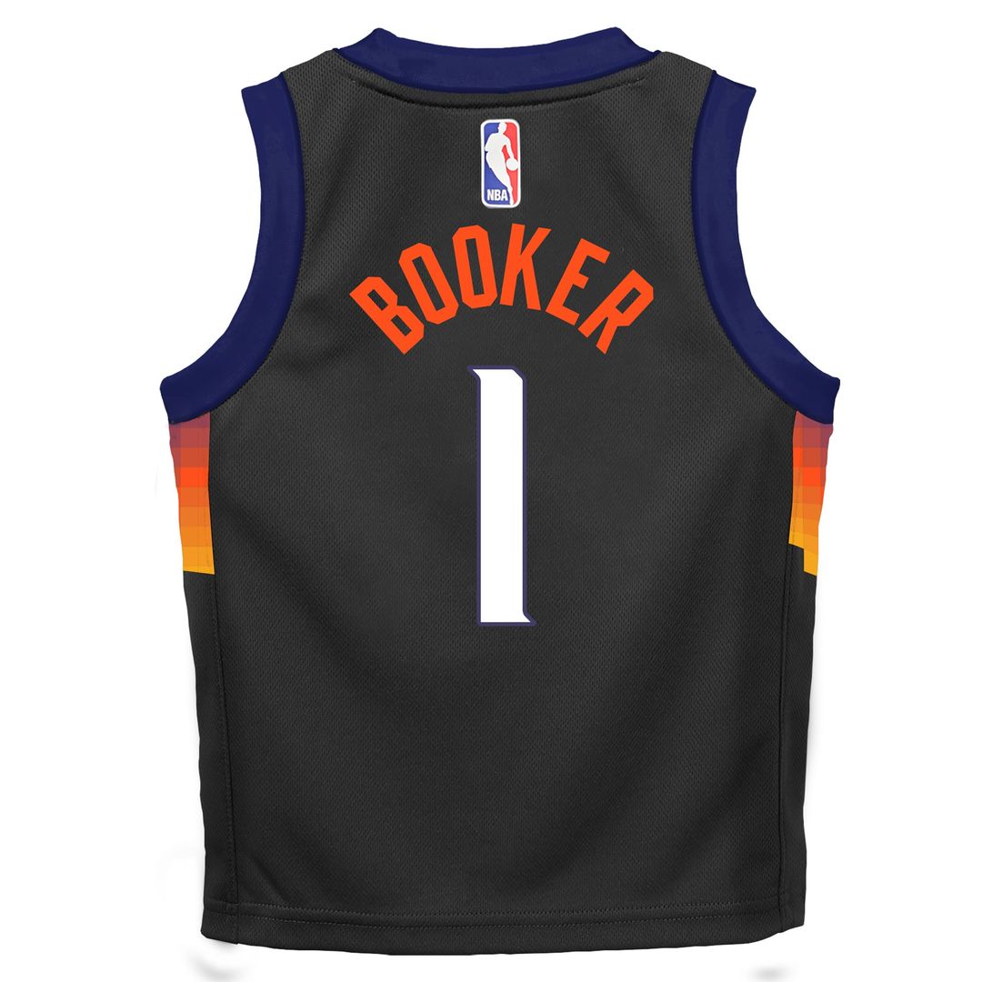 Devin Booker Phoenix Suns Nike Infant 2025/26 City Edition Swingman Jersey - Black Official NBA Team Apparel Basketball Fan Gear