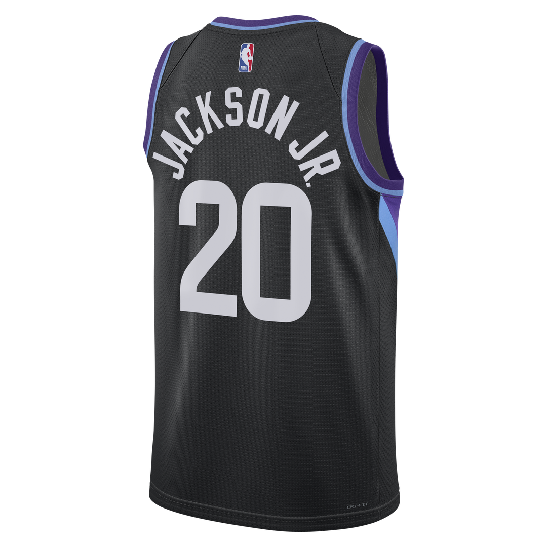 Jaren Jackson Jr. Utah Jazz Jordan Brand Unisex Swingman Jersey - Statement Edition - Black Official NBA Team Apparel Basketball Fan Gear