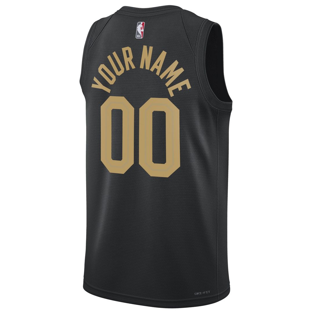 Cleveland Cavaliers Jordan Brand Unisex 2022/23 Swingman Custom Jersey - Statement Edition - Black Official NBA Team Apparel Basketball Fan Gear