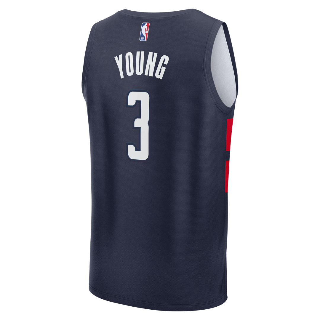 Trae Young Washington Wizards Fanatics Fast Break - Statement Edition - Navy NBA Fan Gear Popular Style
