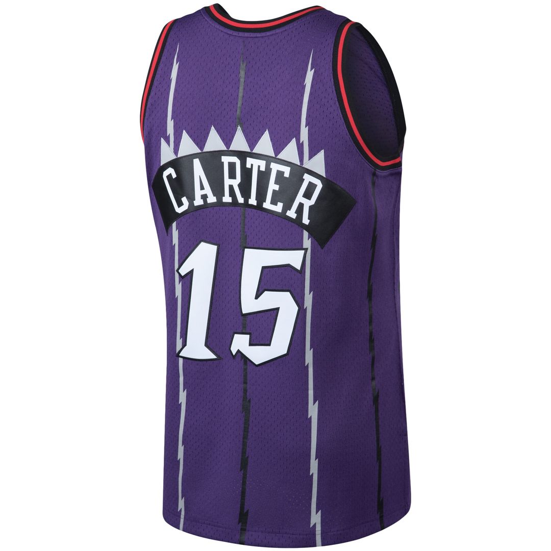 Vince Carter Toronto Raptors Mitchell & Ness 1998/99 Big & Tall Hardwood Classics Swingman Jersey - White Official NBA Team Apparel Basketball Fan Gea