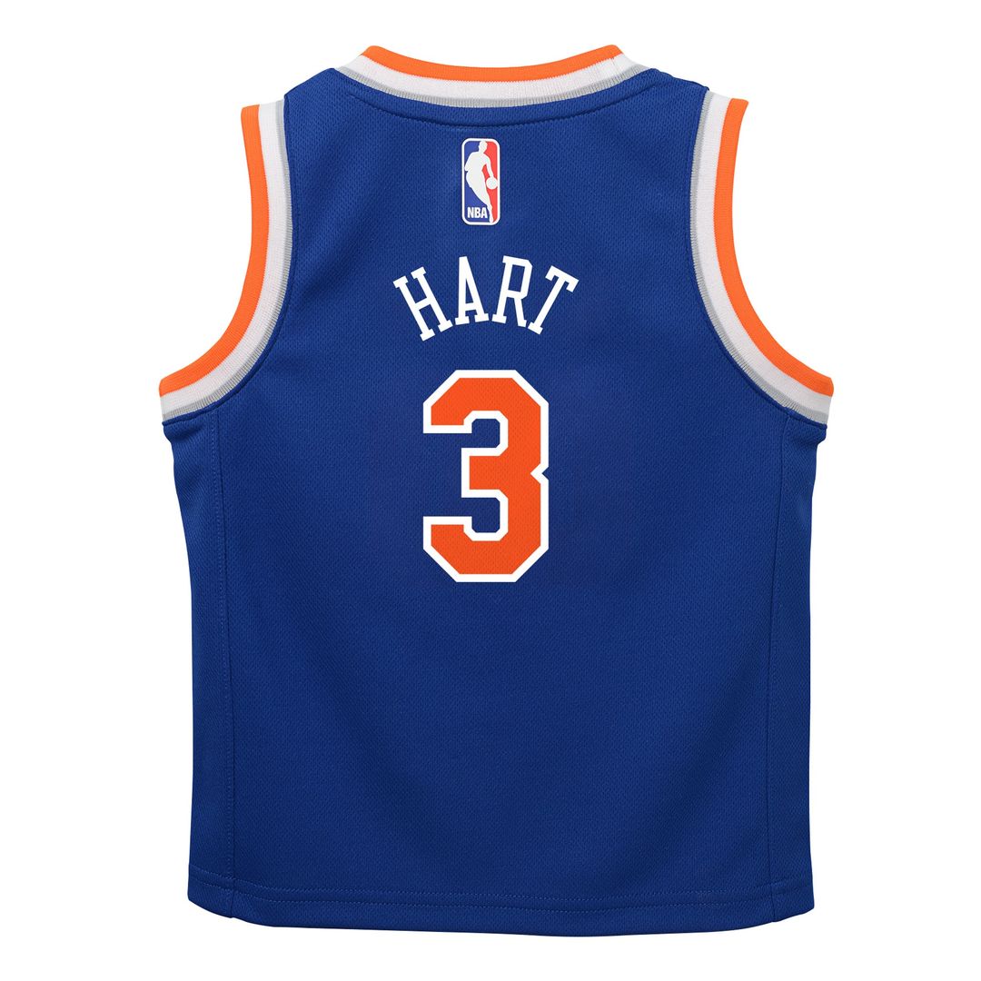 Josh Hart New York Knicks Nike Toddler Replica Swingman Jersey - Icon Edition - Blue Official NBA Team Apparel Basketball Fan Gear