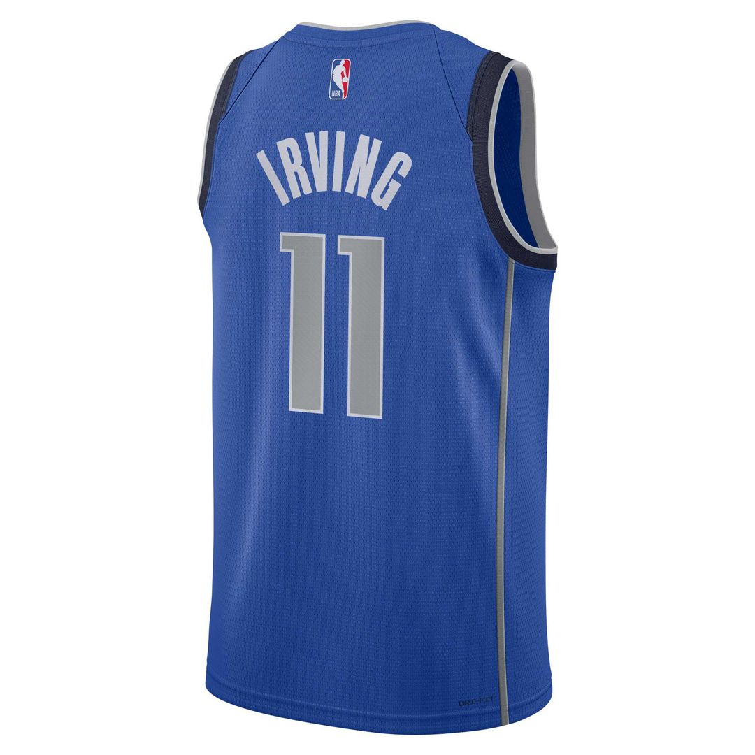 Kyrie Irving Dallas Mavericks Nike Youth Swingman Jersey - Icon Edition - Blue Official NBA Team Apparel Basketball Fan Gear