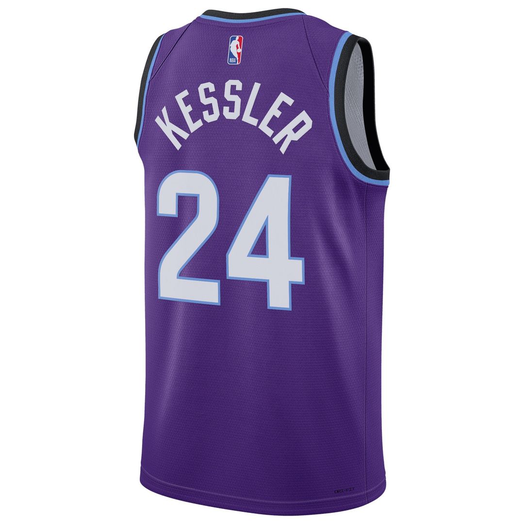 Walker Kessler Utah Jazz Nike Unisex Swingman Jersey - Icon Edition - Purple Official NBA Team Apparel Basketball Fan Gear