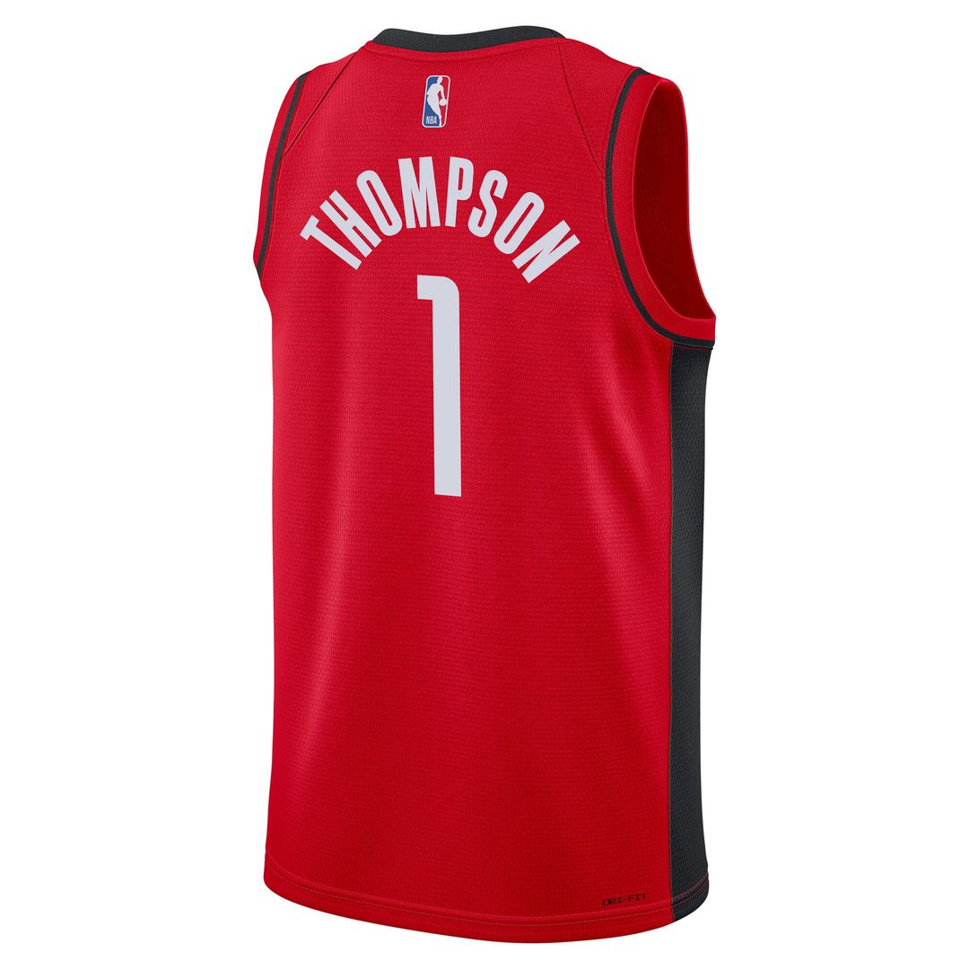 Amen Thompson Houston Rockets Nike Youth Swingman Jersey - Icon Edition - Red Official NBA Team Apparel Basketball Fan Gear