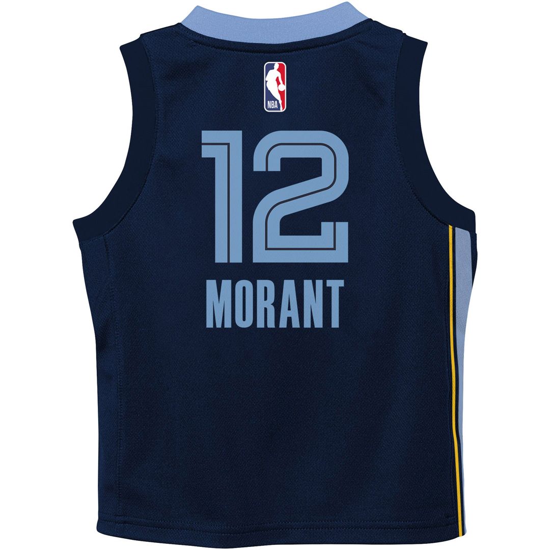 Ja Morant Memphis Grizzlies Nike Preschool Swingman Player Jersey - Icon Edition - Navy Official NBA Team Apparel Basketball Fan Gear