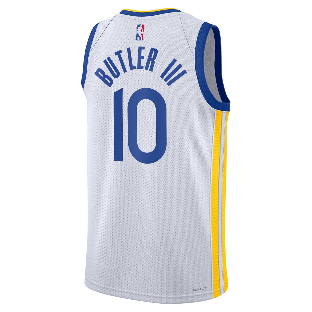 Jimmy Butler Golden State Warriors Nike Unisex Swingman Jersey - Association Edition - White Official NBA Team Apparel Basketball Fan Gear