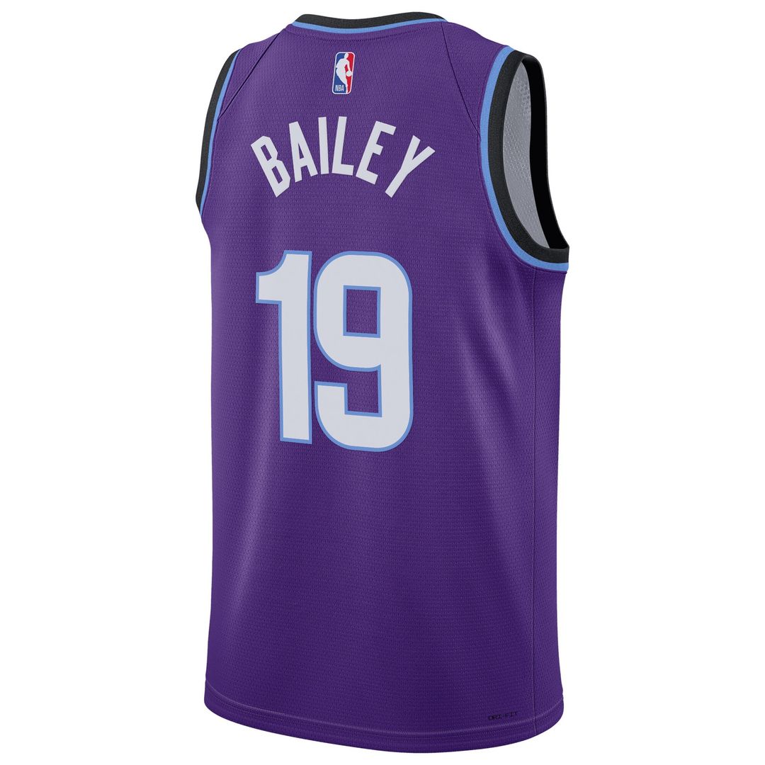 Ace Bailey Utah Jazz Nike Unisex Swingman Jersey - Icon Edition - Purple Official NBA Team Apparel Basketball Fan Gear