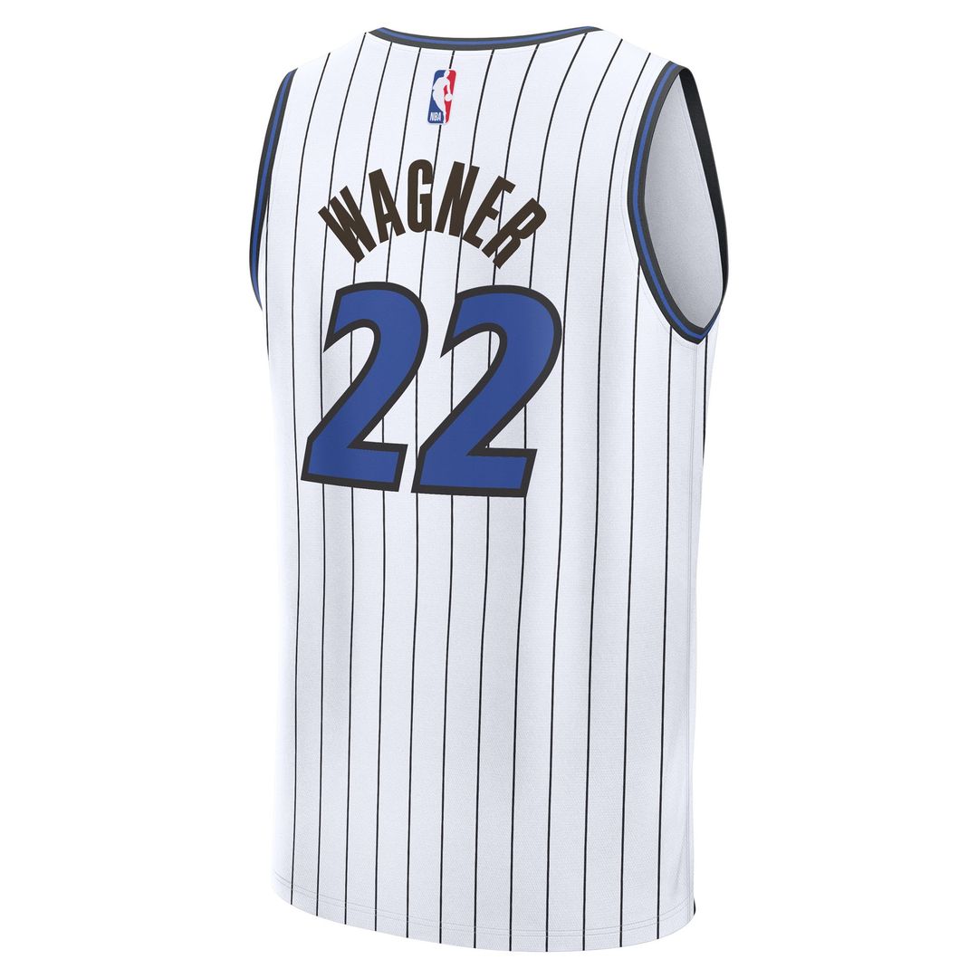 Franz Wagner Orlando Magic Fanatics Fast Break Replica Player Jersey - Association Edition - White Official NBA Team Apparel Basketball Fan Gear