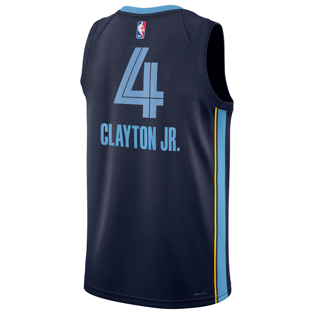 Walter Clayton Jr. Memphis Grizzlies Nike Unisex Swingman Jersey - Icon Edition - Navy Official NBA Team Apparel Basketball Fan Gear
