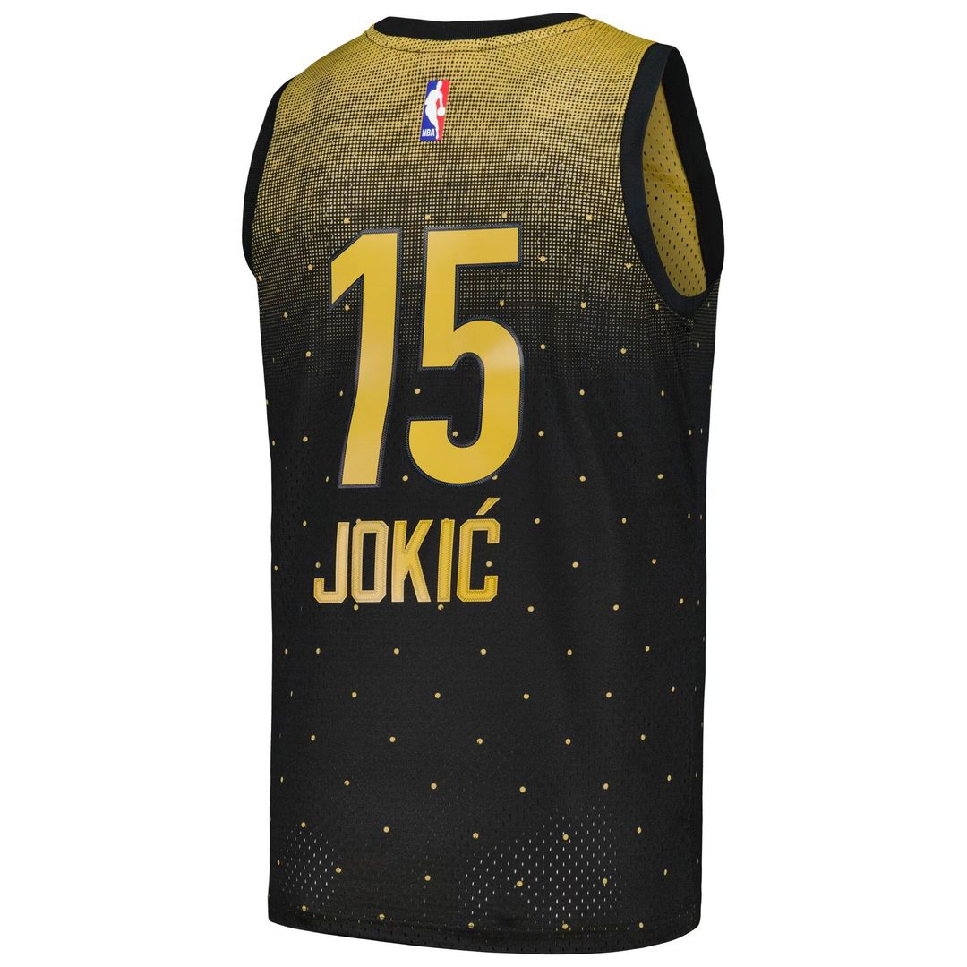 Nikola Jokic 2016 NBA Rising Stars Challenge Mitchell & Ness Hardwood Classics Swingman Jersey - Black Official NBA Team Apparel Basketball Fan Gear