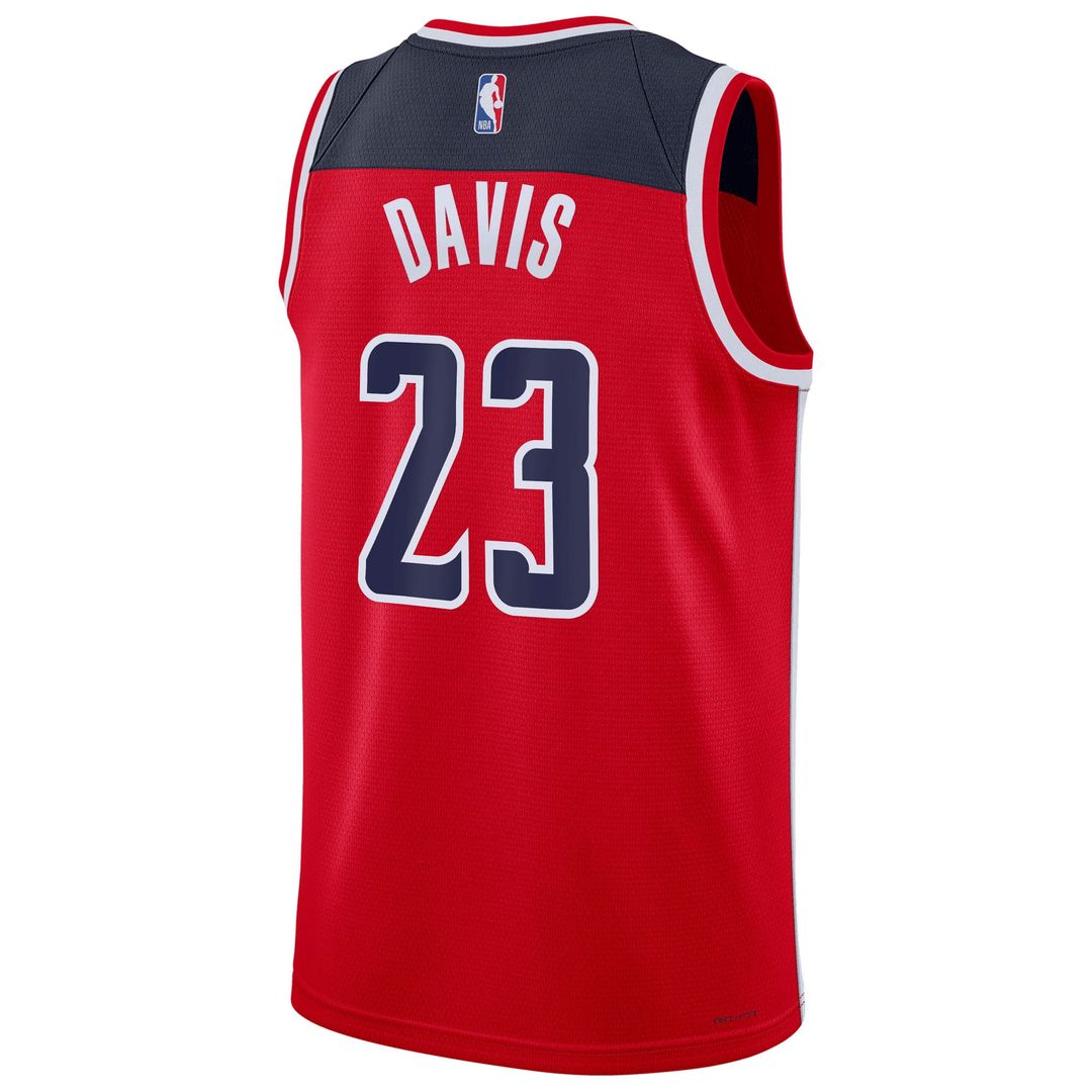 Anthony Davis Washington Wizards Nike Unisex Swingman Jersey - Icon Edition - Red Official NBA Team Apparel Basketball Fan Gear
