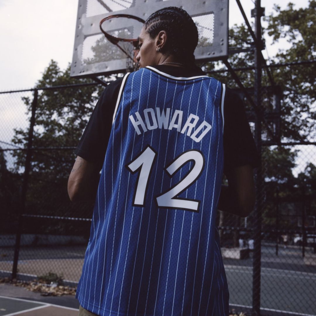 Dwight Howard Orlando Magic 2004/05 Hardwood Classics Hall of Fame Swingman Jersey - Blue Official NBA Team Apparel Basketball Fan Gear