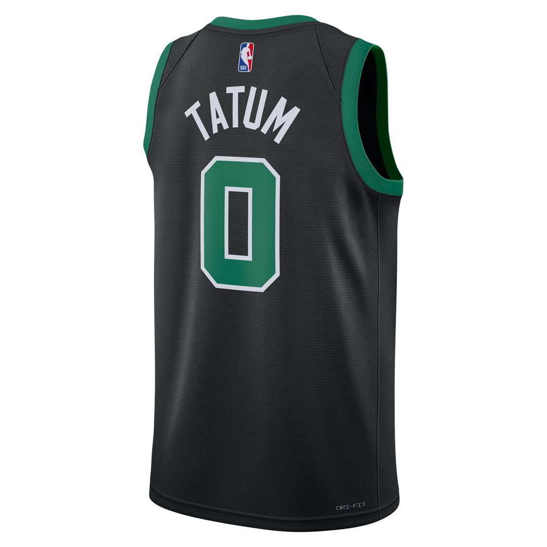 Jayson Tatum Boston Celtics Jordan Brand Unisex Swingman Jersey - Statement Edition - Black Official NBA Team Apparel Basketball Fan Gear