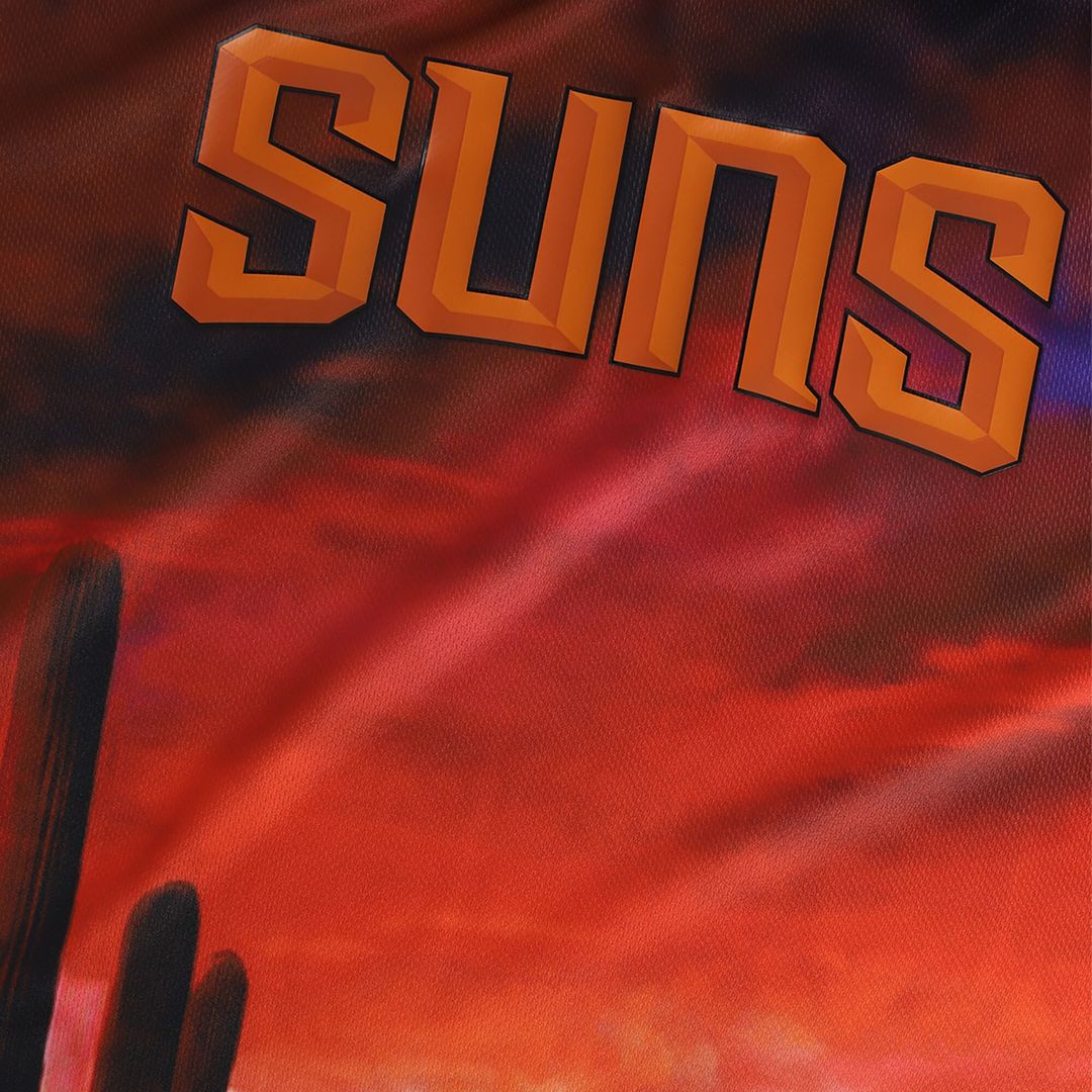 Phoenix Suns NBA & KidSuper Studios by Fanatics Unisex Hometown Jersey - Red Official NBA Team Apparel Basketball Fan Gear