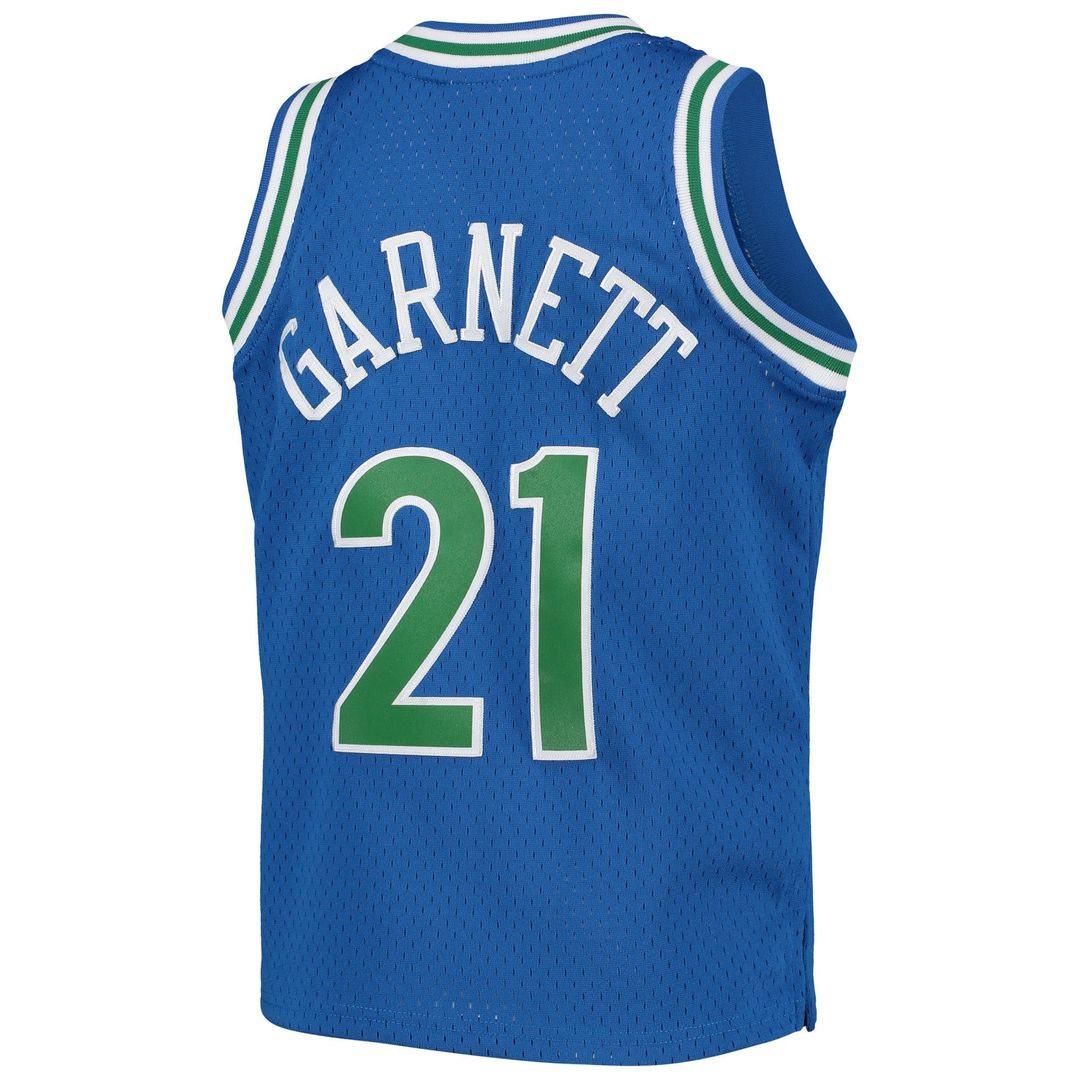 Kevin Garnett Minnesota Timberwolves Mitchell & Ness Youth 1997/98 Hardwood Classics Swingman Jersey - Black Official NBA Team Apparel Basketball Fan