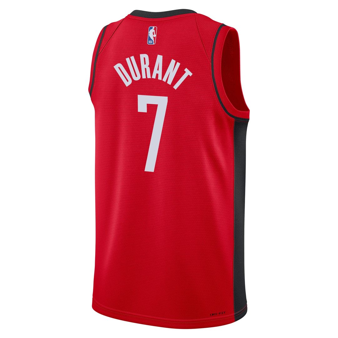 Kevin Durant Houston Rockets Nike Youth Swingman Jersey - Icon Edition - Red Official NBA Team Apparel Basketball Fan Gear