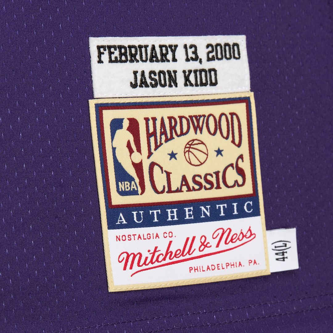 Jason Kidd Phoenix Suns Mitchell & Ness 2000 NBA All-Star Game Authentic Jersey - Purple Official NBA Team Apparel Basketball Fan Gear