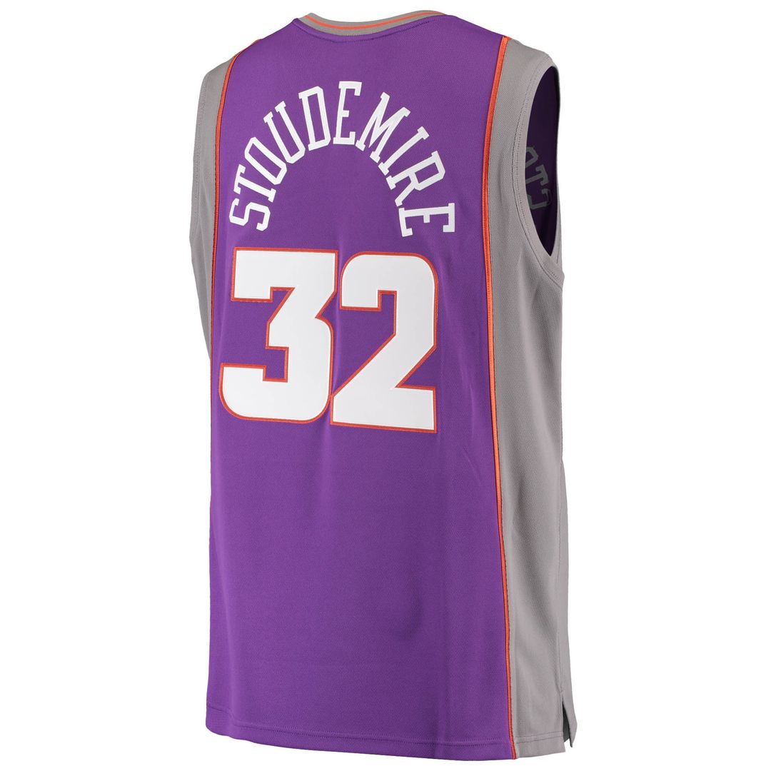 Amar'e Stoudemire Phoenix Suns Mitchell & Ness Hardwood Classics Authentic Jersey - Purple Official NBA Team Apparel Basketball Fan Gear