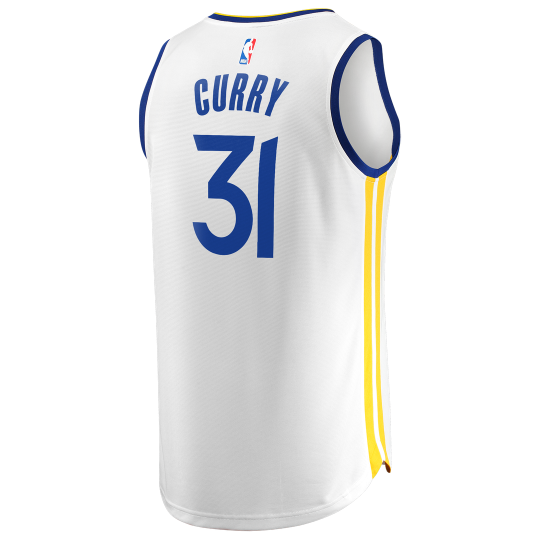 Seth Curry Golden State Warriors Fanatics Fast Break Replica Jersey - White - Association Edition Official NBA Team Apparel Basketball Fan Gear