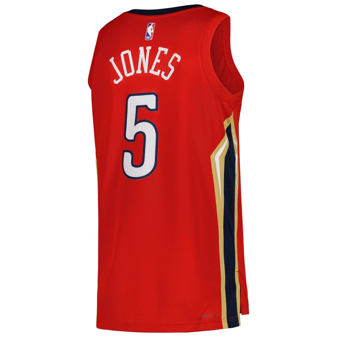 Herbert Jones New Orleans Pelicans Jordan Brand Unisex Swingman Jersey - Statement Edition - Red Official NBA Team Apparel Basketball Fan Gear