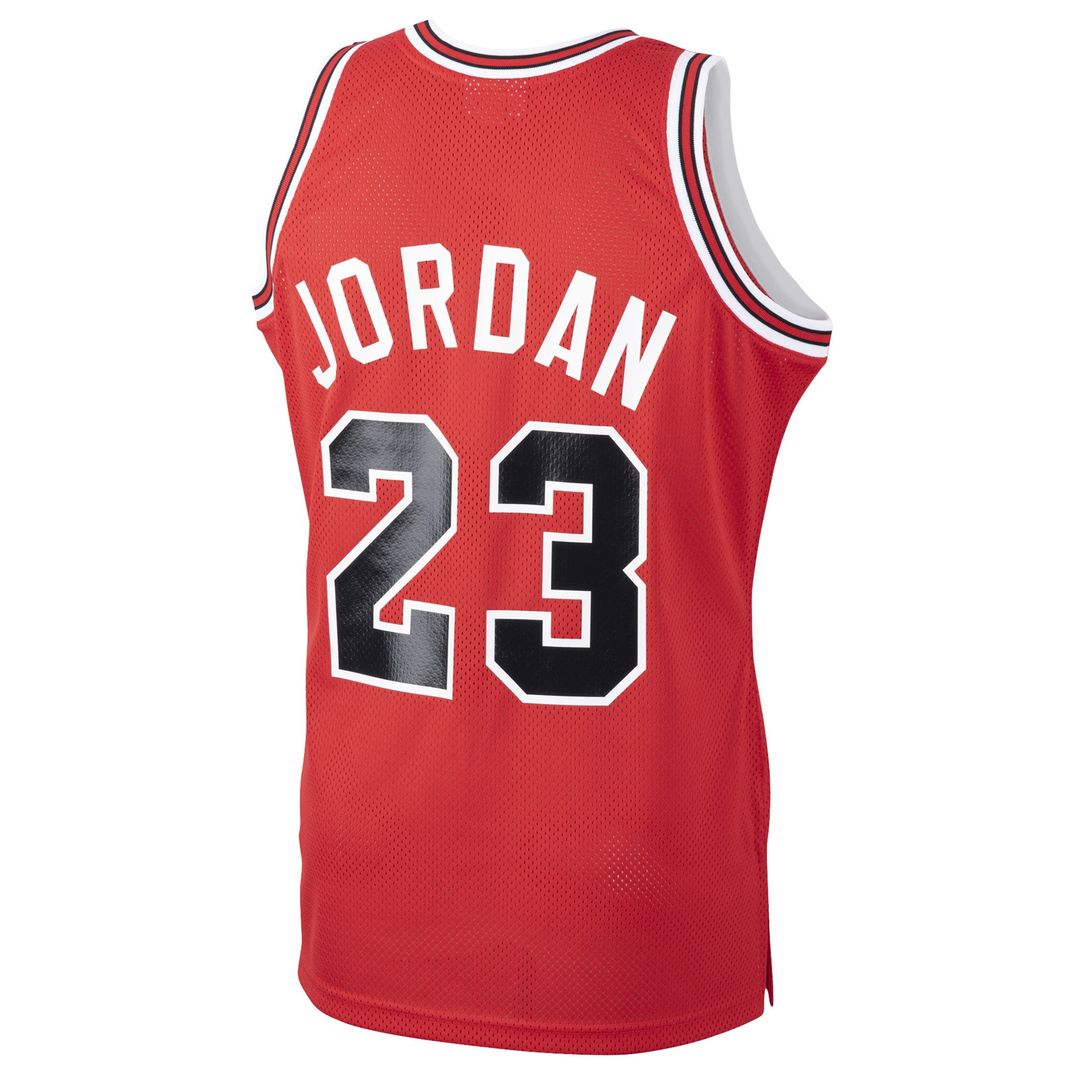 Michael Jordan Chicago Bulls Mitchell & Ness 1984/85 Hardwood Classics Rookie Authentic Jersey - White Official NBA Team Apparel Basketball Fan Gear