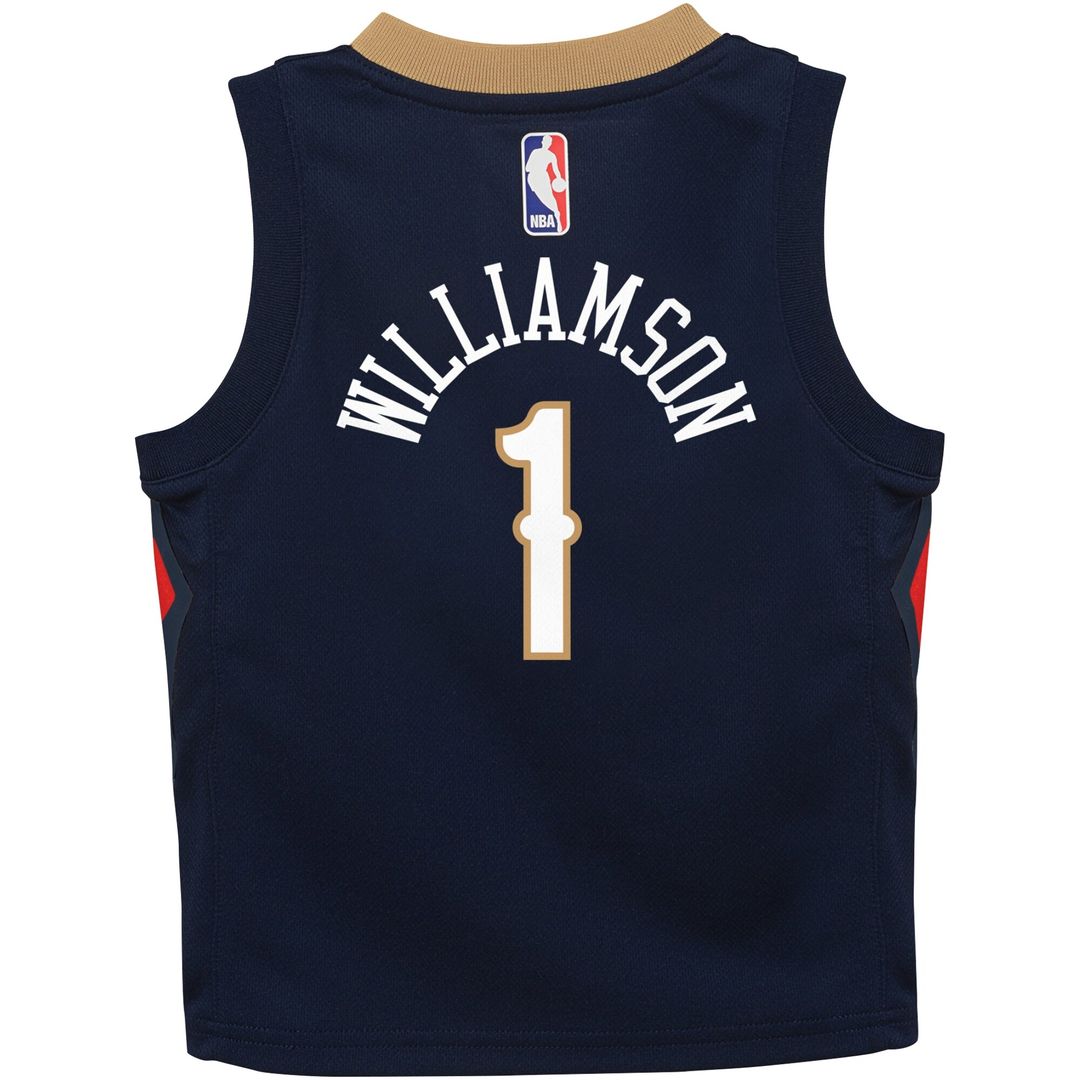 Zion Williamson New Orleans Pelicans Nike Infant Swingman Player Jersey - Icon Edition - Navy Official NBA Team Apparel Basketball Fan Gear