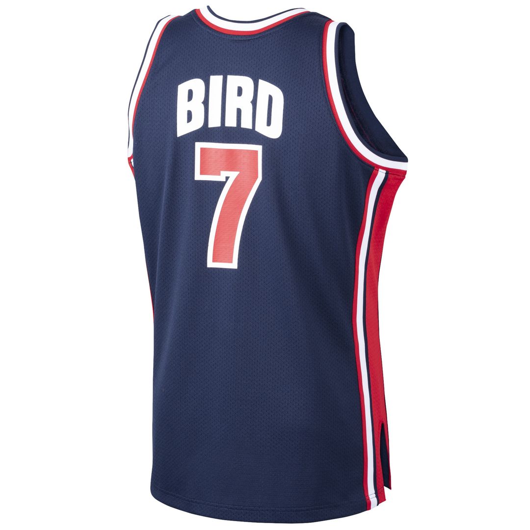 Larry Bird USA Basketball Mitchell & Ness 1992 Dream Team Authentic Jersey - Navy Official NBA Team Apparel Basketball Fan Gear